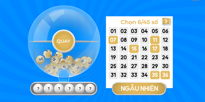 Các phương thức chơi Mega 6/45
